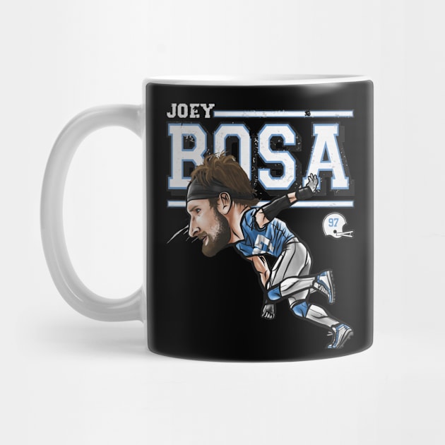 Joey Bosa Los Angeles C Cartoon by Chunta_Design